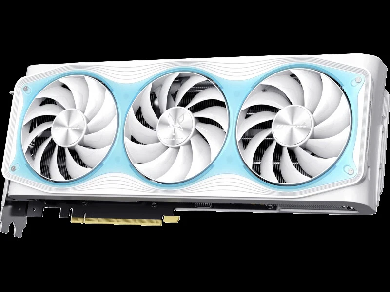Manli Polar Fox GeForce RTX 5070 Ti OC 16GB GDDR7 3DP HDMI 750W graphics card - Image 3 of 4