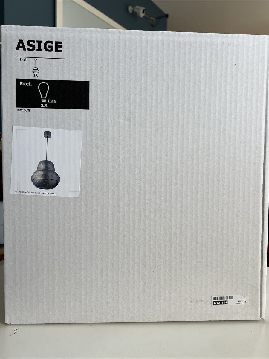 Ikea ASIGE Pendant lamp, Decorative silver color, 63 Ikea ASIGE Pendant lamp, Decorative silver color, 63