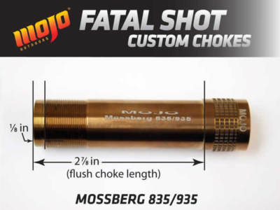 MOJO OUTDOORS FATAL SHOT CHOKE TUBE MOSSBERG 835/935 - TURKEY .680