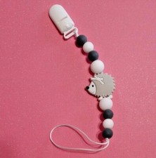 baby silicone teethers and pacifier clip