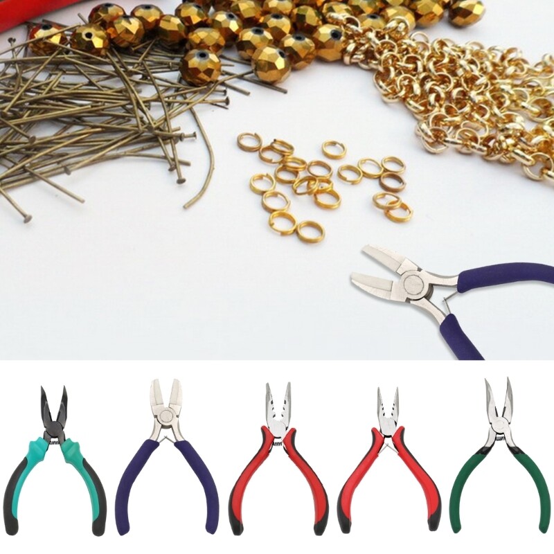 Round Nose Wire Cutting Jewelry Pliers for DIY Crafting Accessories