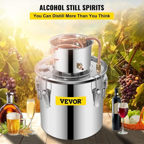 5Gal/20L Alcohol Distiller Stainless Steel Distillery Kit for Alcohol with Co... - Picture 3 of 10
