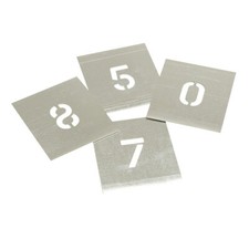 Stencils F2 Ensemble De Zinc Stencils - Figurines