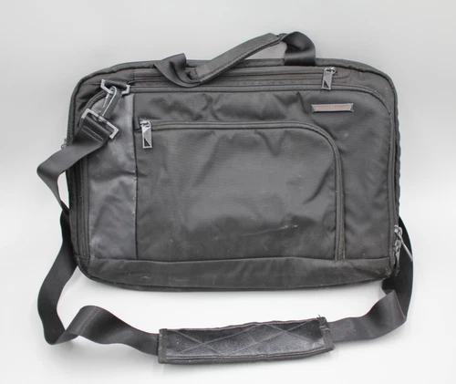 Briggs & Riley Verb-Medium Brief (VB200-4) Black Laptop Bag Messenger Briefcase