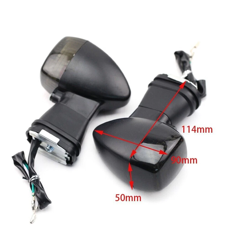 Luces intermitentes para KAWASAKI EX500 GPZ500S 1992-2003 NINJA 500 1994-2005 Foto 4 de 4