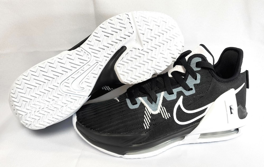 Mens Nike Lebron Witness VI TB DO9843 002 Black White Grey Sneakers Shoes