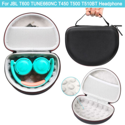 Carrying Case Mini Storage Bag For JBL T600 TUNE660NC T450 T500 T510BT Headphone