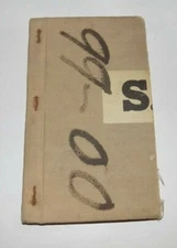 Vtg 1890's SOUTHERN PACIFIC COMPANY receipt Book - Kern County Land, California 