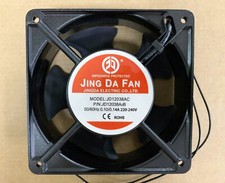 JING DA Fan JD12038AC cooling fan 220/240V AC 0.10/0.14A 12cm 2-pin M158a 