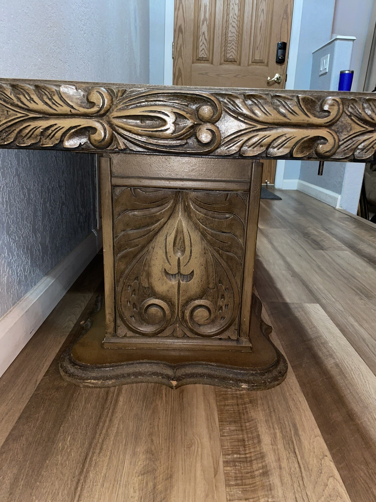 hand carved solid wood coffee tables eBay