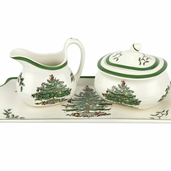 Spode Christmas Tree Holiday Serving Set