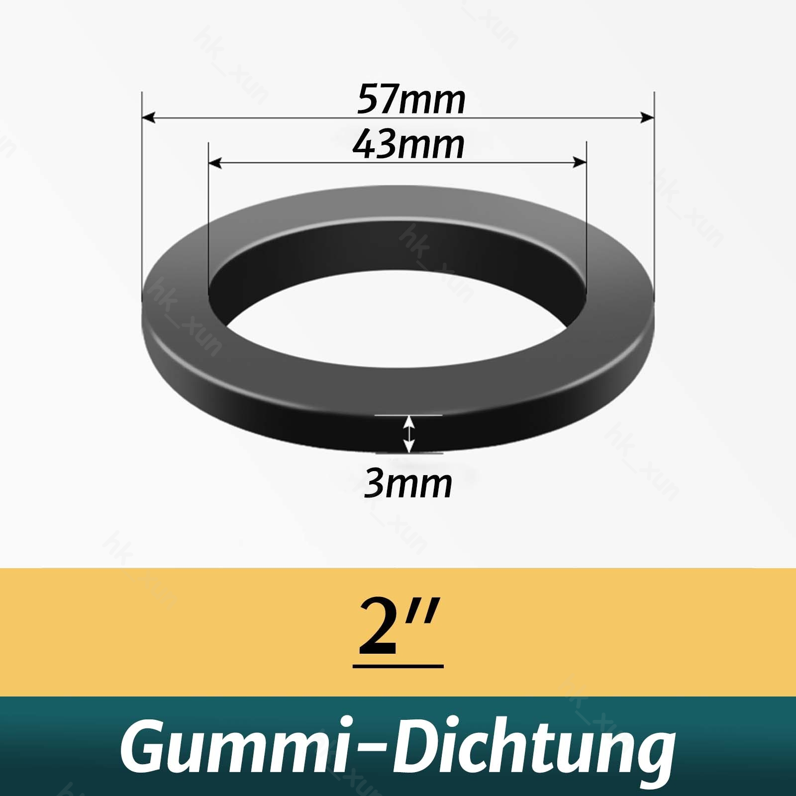 Kelisdi 58mm Espressomaschinen Dichtung - Silikon Dichtring Für Kaffeemaschinen
