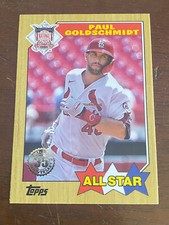 2022 Topps Series 2 1987 Retro All Star Paul Goldschmidt Cardinals #87TAS-27