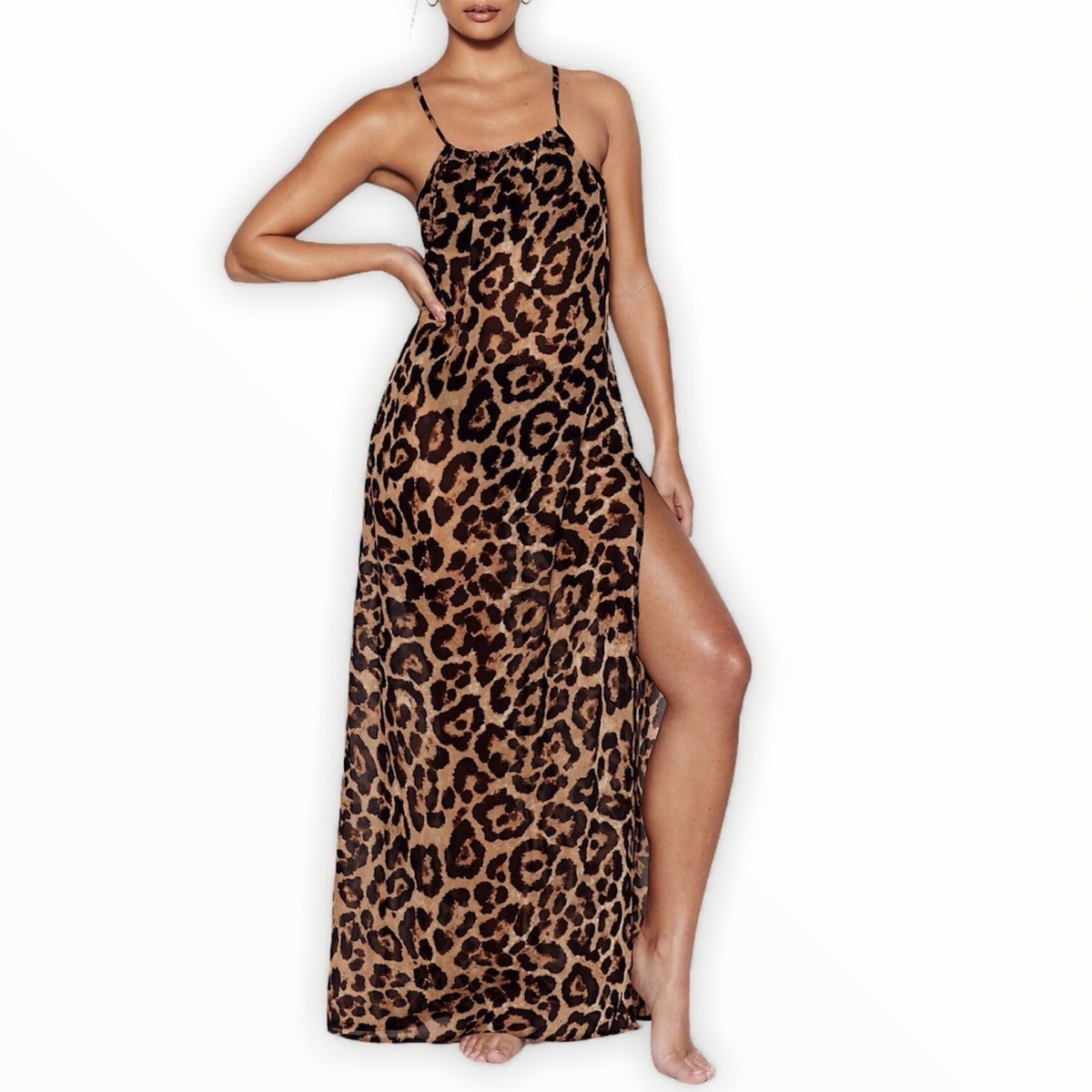 nasty gal beach dress Nasty Gal Women's Shell & Starfish Tie Side Mini Beach Dress in Baby Pink