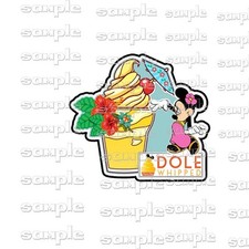 Disney Dole Whipped z c Scrapbook Paper Piece Piecing Die Cut