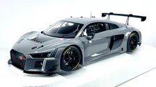 1/18 Autoart 81801 AUDI R8 LMS PLAIN COLOR VERSION (NARDO GREY) LEMAN Rare Model