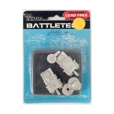 Ral Partha Battletech Tokugawa Tank (Blue Card) Pack New