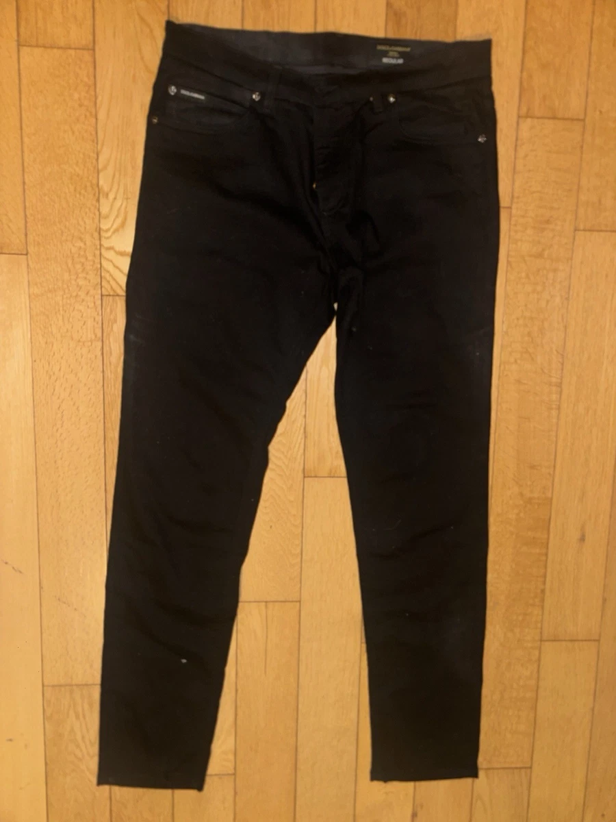 Dolce&Gabbana Black Jeans for Men for sale | eBay