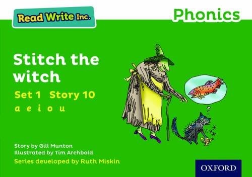 Read Write Inc. Phonics: Green Set 1 Storybook 10 Stitch the Witch - Image 2