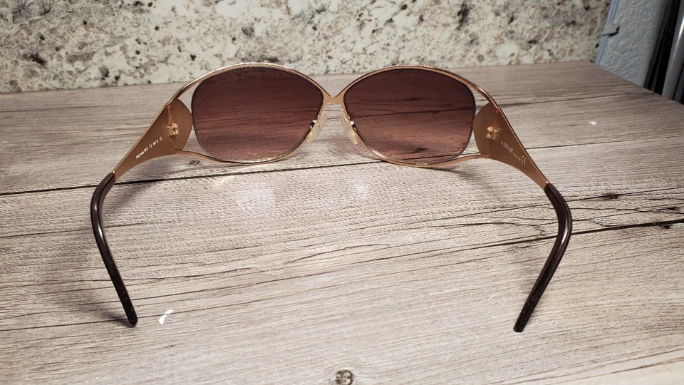 Gafas de sol de lujo Roberto Cavalli oro rosa Alcamena 307S 772 Foto 2 de 4