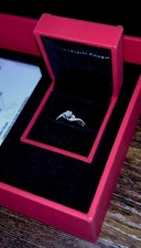 The Forever Diamond - 18ct White Gold Twist Diamond Ring 0.24 Carat H I1