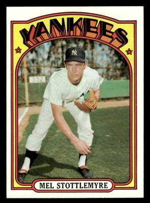 1972 Topps Baseball #325 Mel Stottlemyre NM *e1