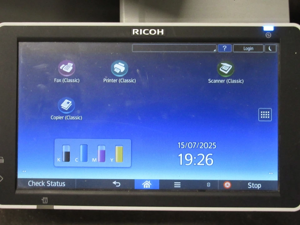 Ricoh MP C307SPF Printer Colour A4, High Toner Up To 100%,  Low Count, WARRANTY - Image 3 of 4