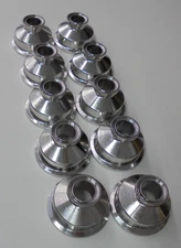 1 ½ X ¾ Short Sanitary Tri Clamp Reducer Lot of 10 316L