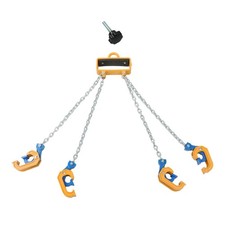 Chain Drum Lifter 4400 lbs Loading Capacity for 55 Gallon Drums Forklift Hoist
