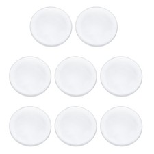 8 Pack Biconcave Lens, 3cm Dia. -7.5cm Focal Length Glass Lens, Clear