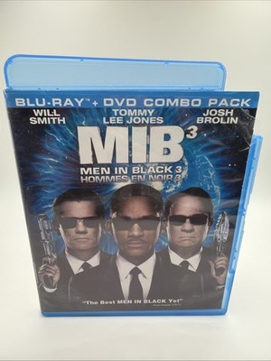 Men in Black 3: MIB (Blu-ray/DVD, 2012, Canadian Bilingual)
