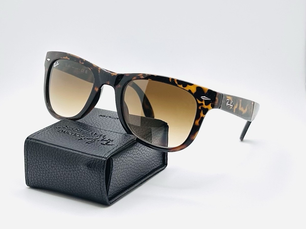Ray-Ban RB4105 Folding Wayfarer Square Sunglasses for sale