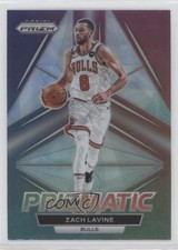2022-23 Panini Prizm Prizmatic Silver Prizm Zach LaVine #6 0p73
