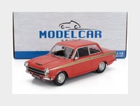 MCG MCG18532 Ford England - Lotus Cortina 1966 - Rot Gold - 1/18
