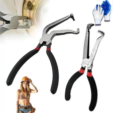 2Pcs Electrical Disconnect Pliers,Electrical Connector Pliers for Cars