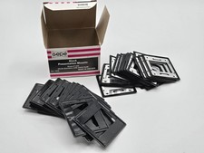 Gepe 7026 Slide Presentation Mounts 24x36 glassless w/ metal mask qty 17