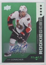 2013 Upper Deck Black Diamond Rookie Gems Emerald 23/25 Cory Conacher Auto 01qm