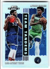 2020-21 Panini Contenders Optic Team Tandems Anthony Edwards / Towns RC #18