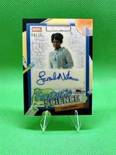 2026 Topps Chrome Marvel Fantastic Four Lynn Nichols Auto /10 Black Refractor NM
