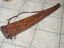 altes Gewehr Leder Futteral für Flinte Jagdgewehr Karabiner 108x17cm