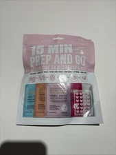 15 Min Prep and Go All In One Skin Therapy Kit Mask Hair Eye Face Foot Acne