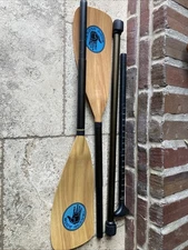 4-Piece Adjustable SUP Paddle –Lightweight, Floating Aluminum (Body Glove)