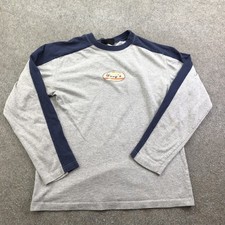 Vintage Foxy's British Virgin Islands Shirt Mens Small Long Sleeve Techstyles