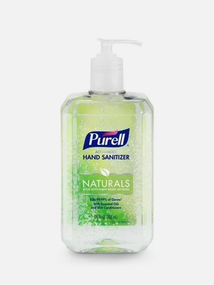 Purell Advanced Hand Sanitizer Gel, Naturals, 24 oz Pump Bottle (Adult)