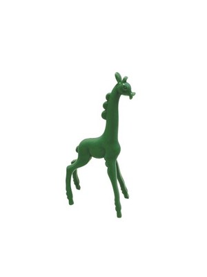Vtg NOSCO Don Manning Art Deco Figurines Green Giraffe Excellent