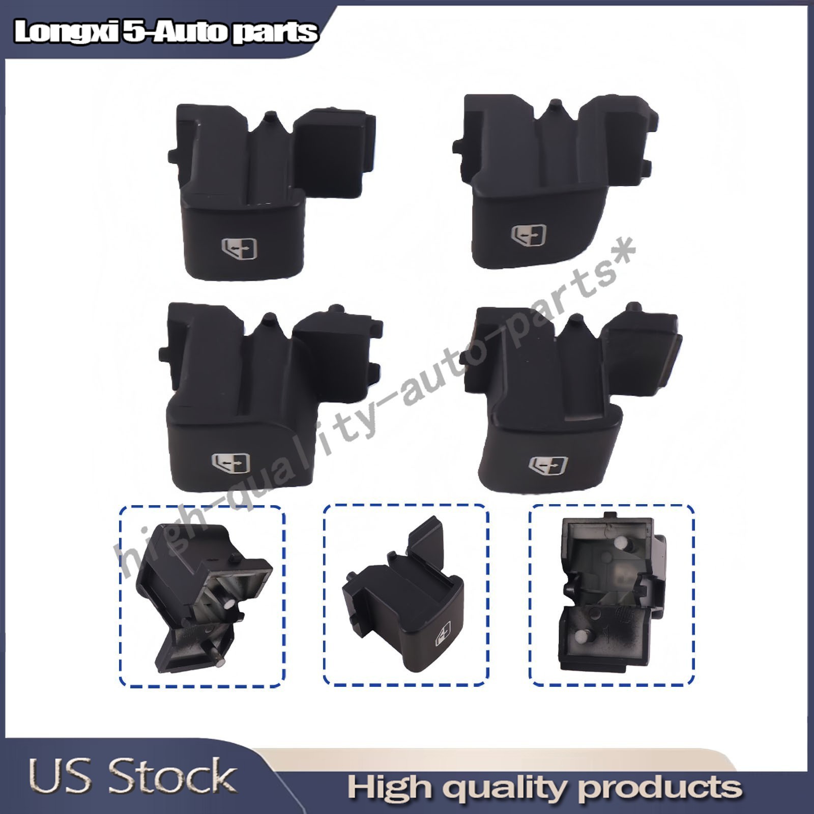 Maserati Quattroporte 2003-2012 Front Left Window switches Set P/N 247993
