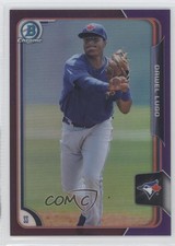 2015 Bowman Chrome Prospects Purple Refractor 212/250 Dawel Lugo #BCP184 e8d