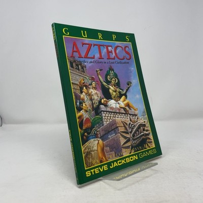 Gurps Aztecs by Aurelio Locsin PB First Edition  Like New 1993