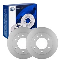 2X Hella Pagid Bremsscheiben Ø289Mm Vorne Passend FüR Ford Ranger Mazda BT-50 55