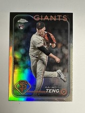 2024 Topps Chrome Update Series - Kai-Wei Teng #USC102 Refractor (RC)